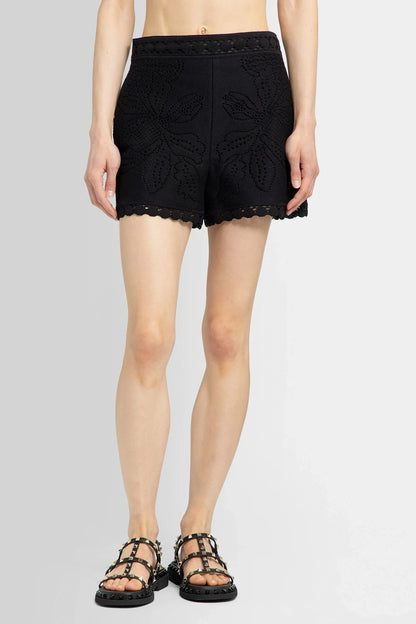 Antonioli VALENTINO WOMAN BLACK SHORTS