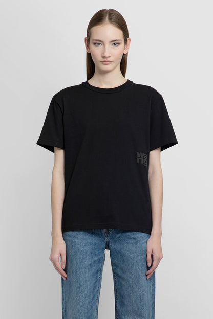 Antonioli ALEXANDER WANG WOMAN BLACK T-SHIRTS & TANK TOPS