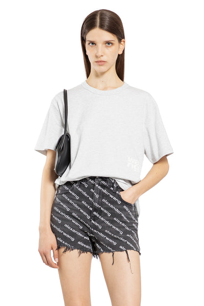 Antonioli ALEXANDER WANG WOMAN GREY T-SHIRTS & TANK TOPS