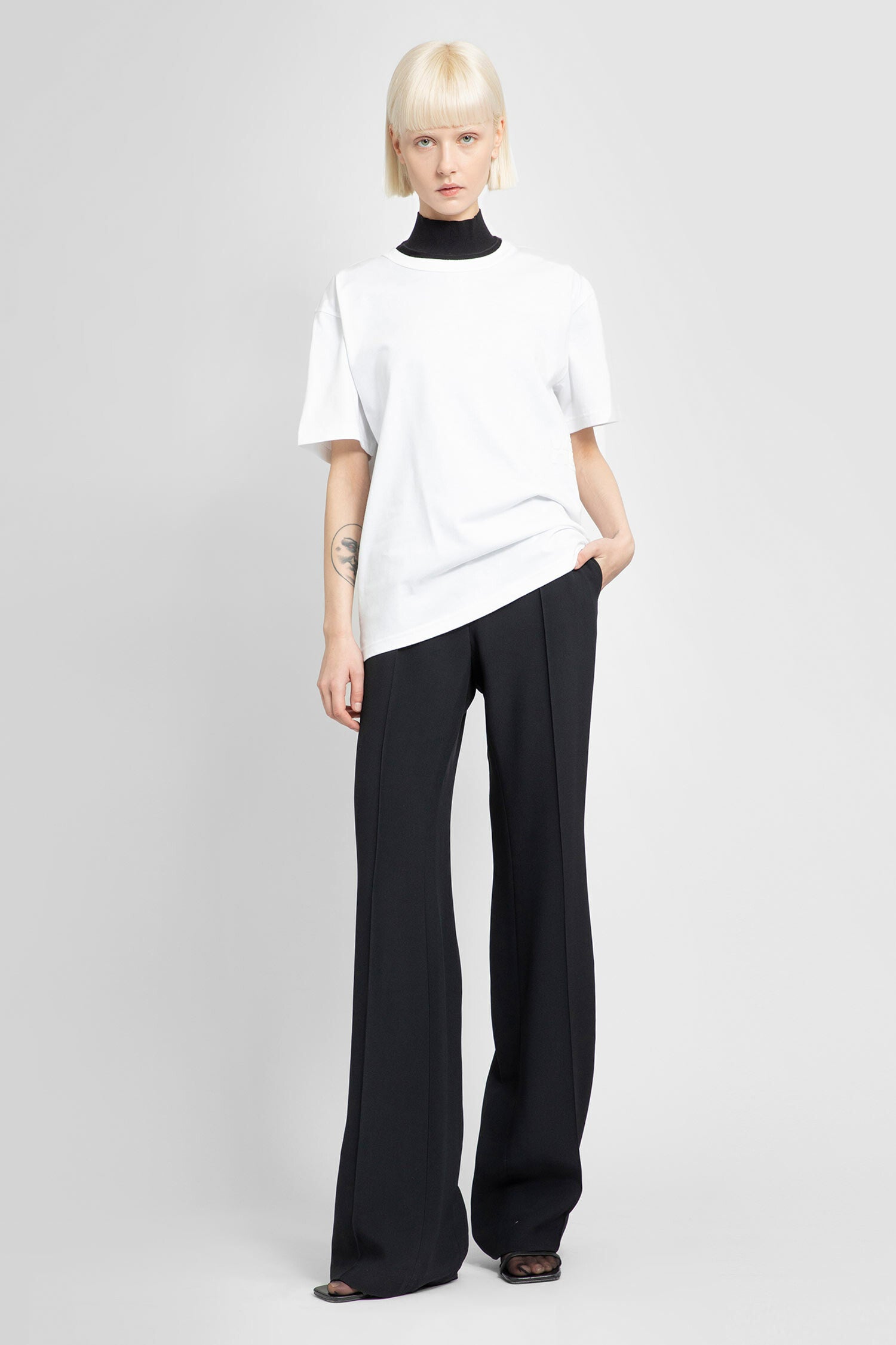 ALEXANDER WANG WOMAN WHITE T-SHIRTS