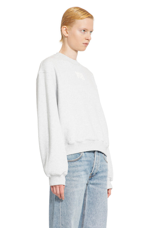 ALEXANDER WANG WOMAN GREY SWEATSHIRTS