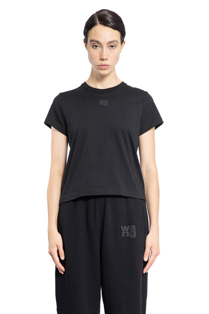 Antonioli ALEXANDER WANG WOMAN BLACK T-SHIRTS & TANK TOPS