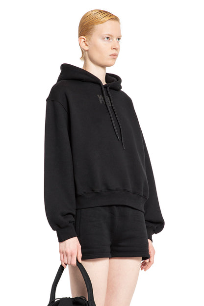 ALEXANDER WANG WOMAN BLACK SWEATSHIRTS