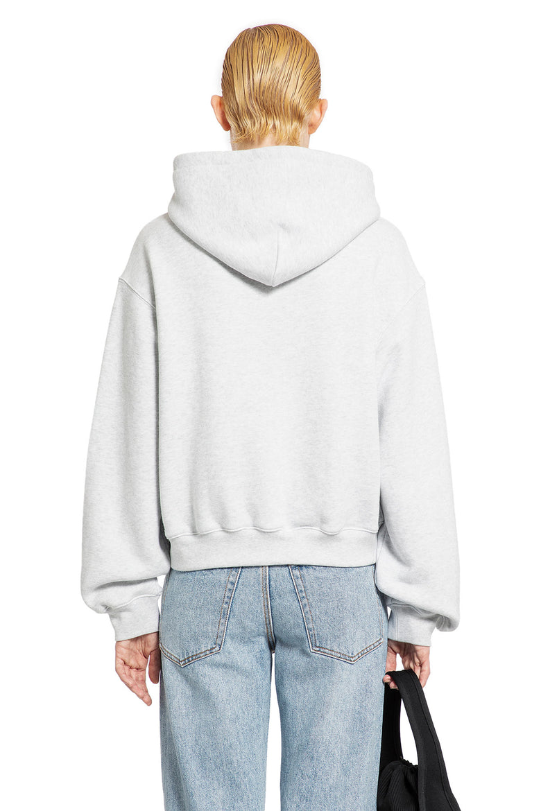 ALEXANDER WANG WOMAN GREY SWEATSHIRTS