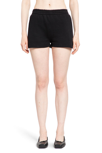 ALEXANDER WANG WOMAN BLACK SHORTS