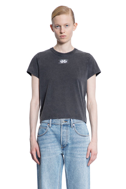 Antonioli ALEXANDER WANG WOMAN GREY T-SHIRTS & TANK TOPS