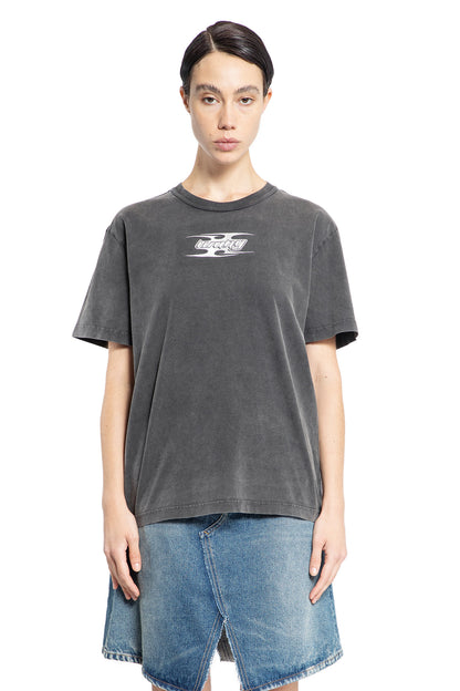 Antonioli ALEXANDER WANG WOMAN GREY T-SHIRTS & TANK TOPS