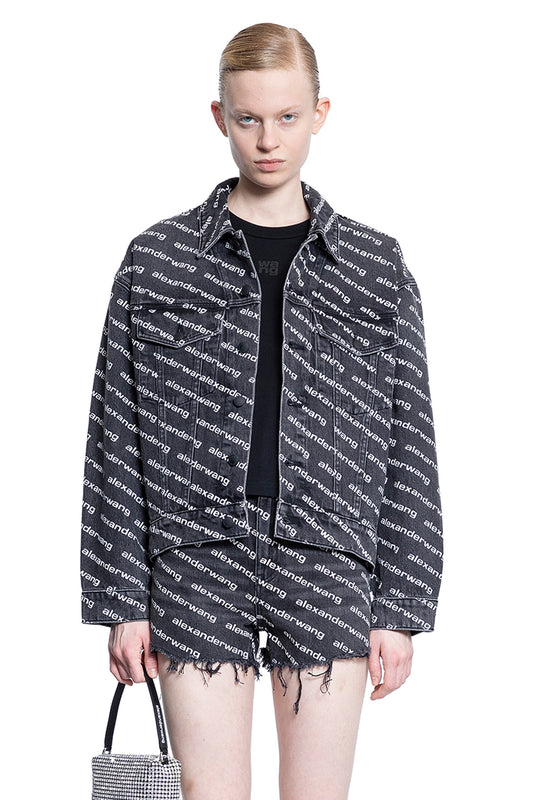 ALEXANDER WANG WOMAN GREY JACKETS