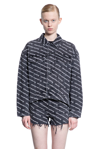 ALEXANDER WANG WOMAN GREY JACKETS