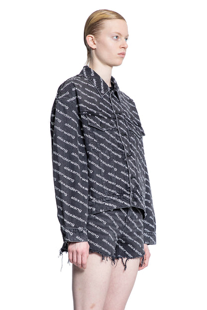 ALEXANDER WANG WOMAN GREY JACKETS