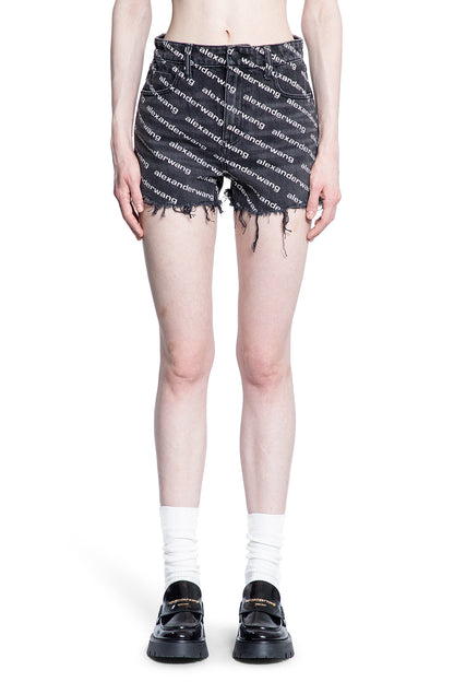 ALEXANDER WANG WOMAN GREY SHORTS