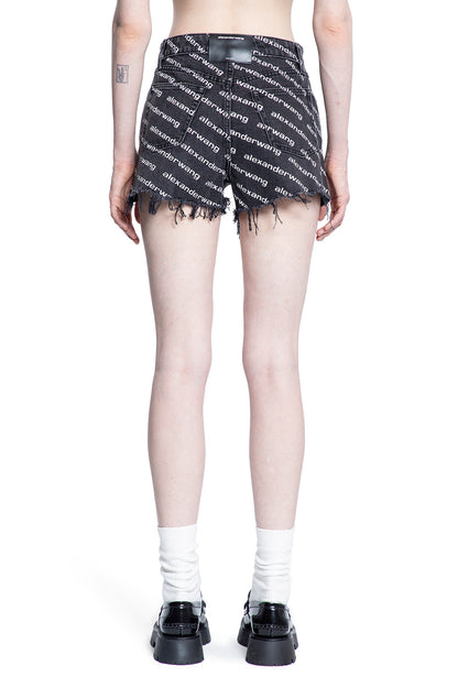 ALEXANDER WANG WOMAN GREY SHORTS