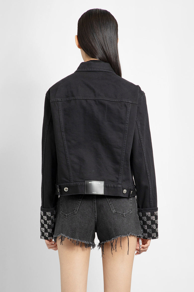 ALEXANDER WANG WOMAN BLACK JACKETS