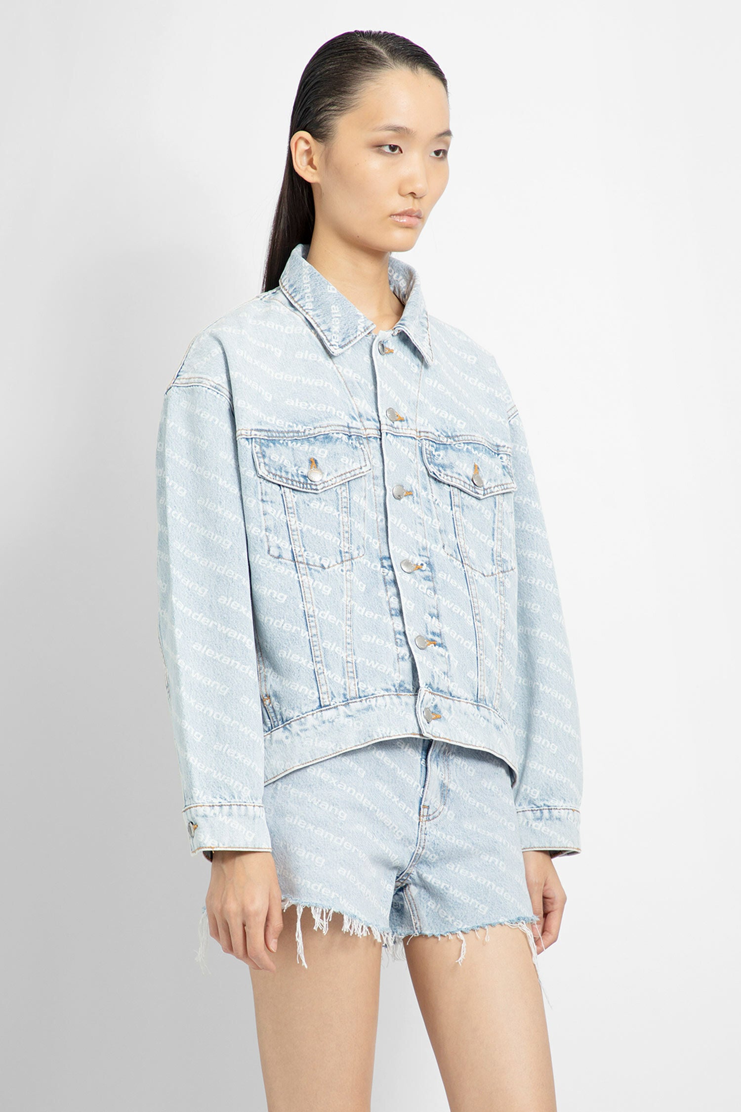 ALEXANDER WANG WOMAN BLUE JACKETS