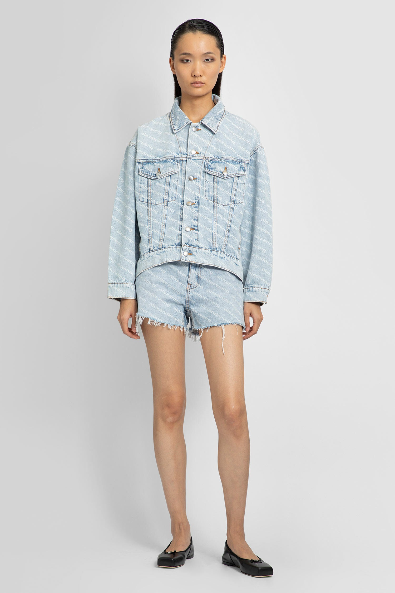 ALEXANDER WANG WOMAN BLUE JACKETS