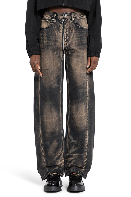 ALEXANDER WANG WOMAN GREY JEANS