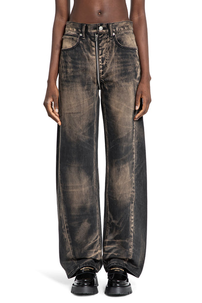 ALEXANDER WANG WOMAN GREY JEANS