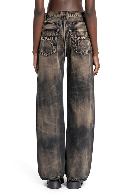 ALEXANDER WANG WOMAN GREY JEANS