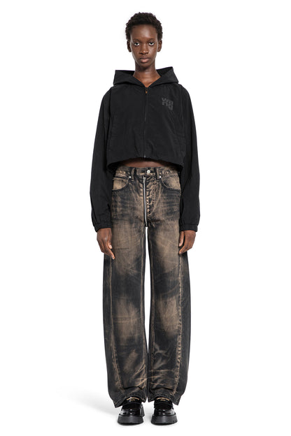 ALEXANDER WANG WOMAN GREY JEANS