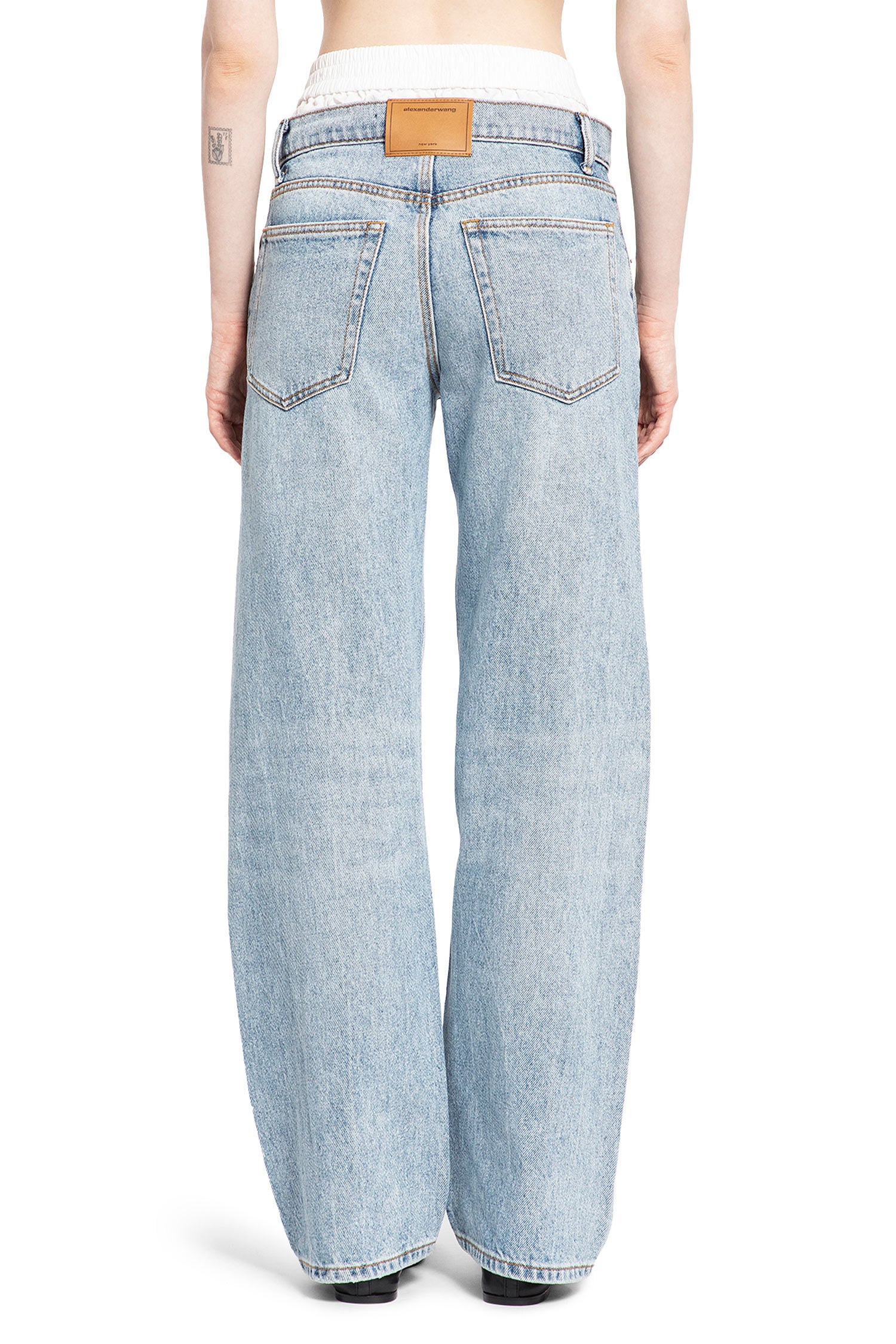 ALEXANDER WANG WOMAN BLUE JEANS