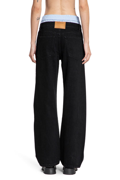 ALEXANDER WANG WOMAN BLACK JEANS