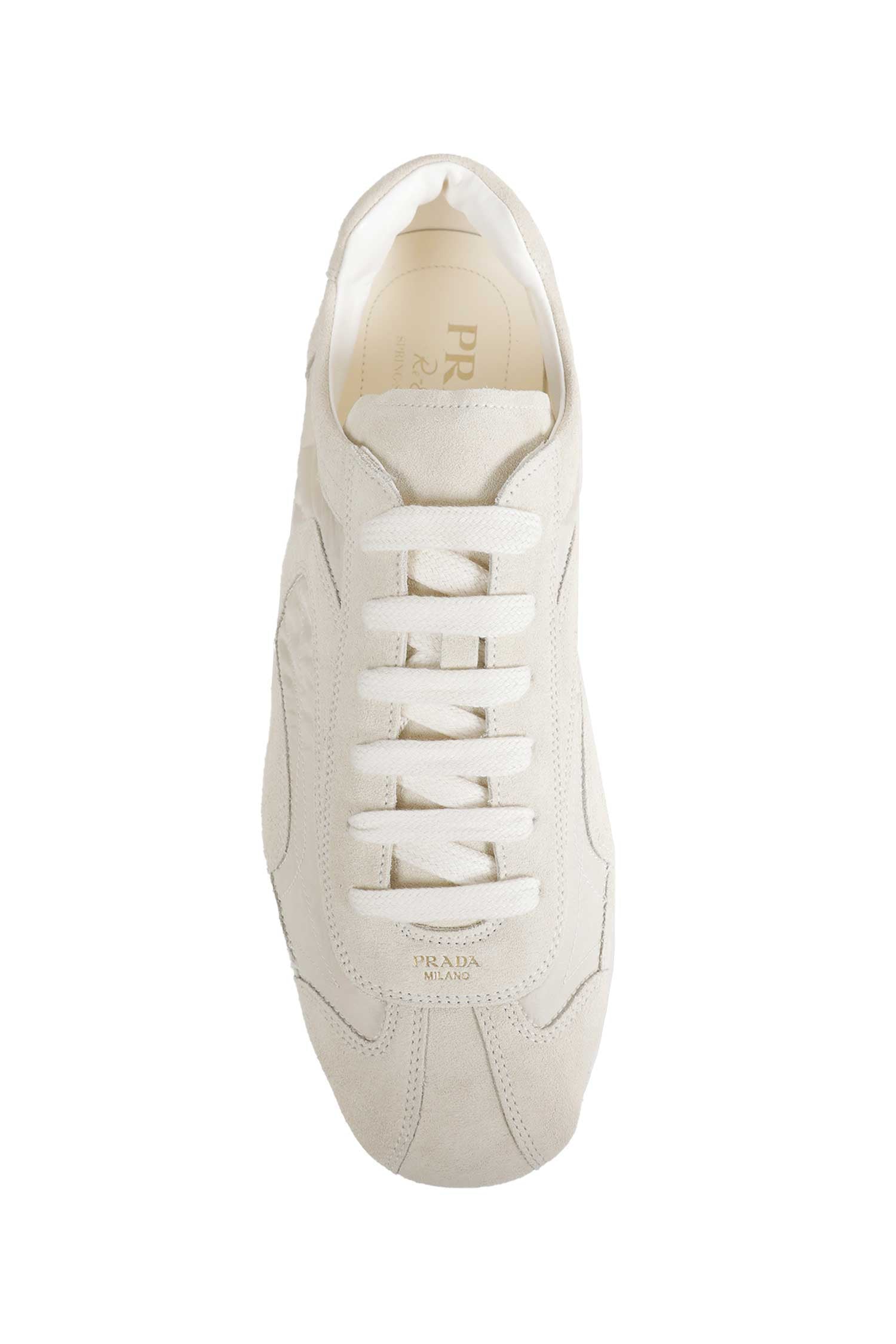 PRADA Mesh and Suede Sneakers man