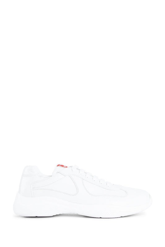 PRADA MAN WHITE SNEAKERS