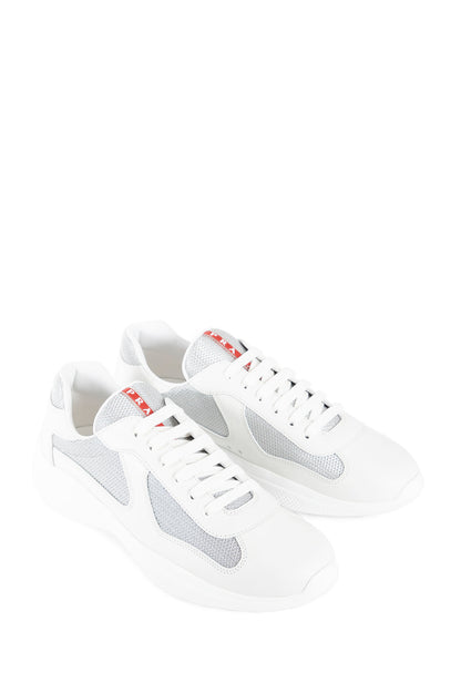 PRADA MAN WHITE SNEAKERS