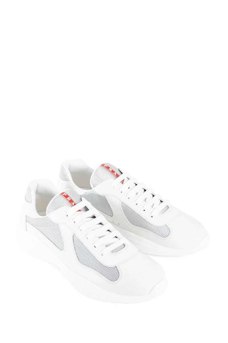 PRADA leather prada america's cup sneakers man