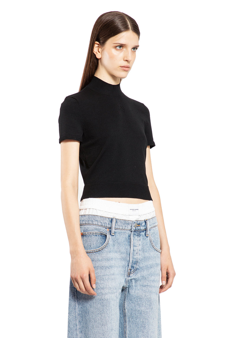 ALEXANDER WANG WOMAN BLACK TOPS