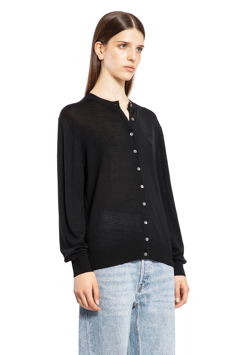 ALEXANDER WANG WOMAN BLACK KNITWEAR