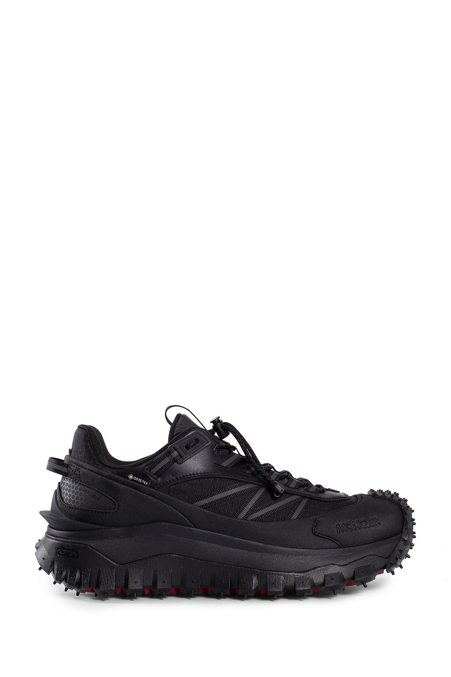 MONCLER MAN BLACK SNEAKERS