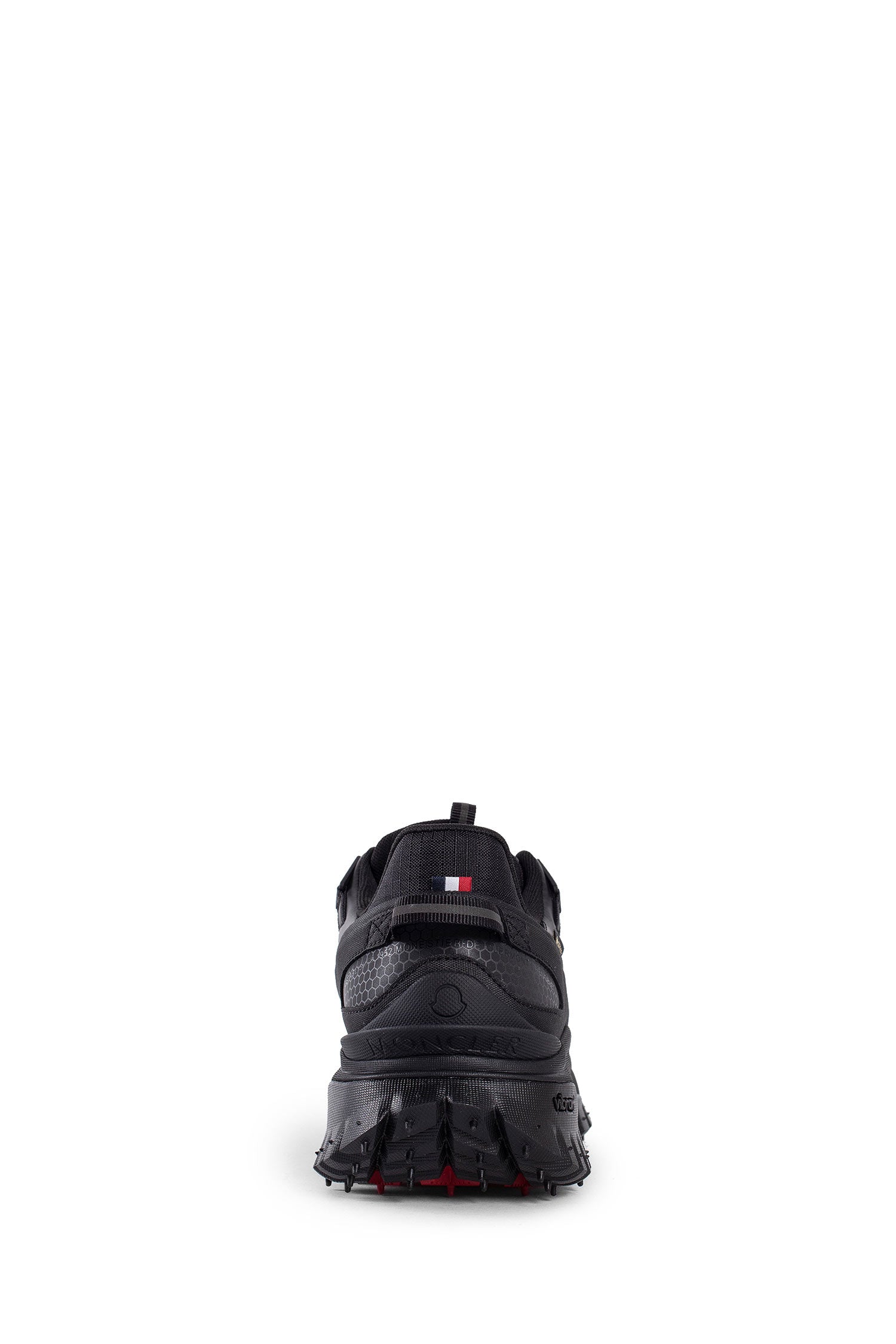 MONCLER MAN BLACK SNEAKERS