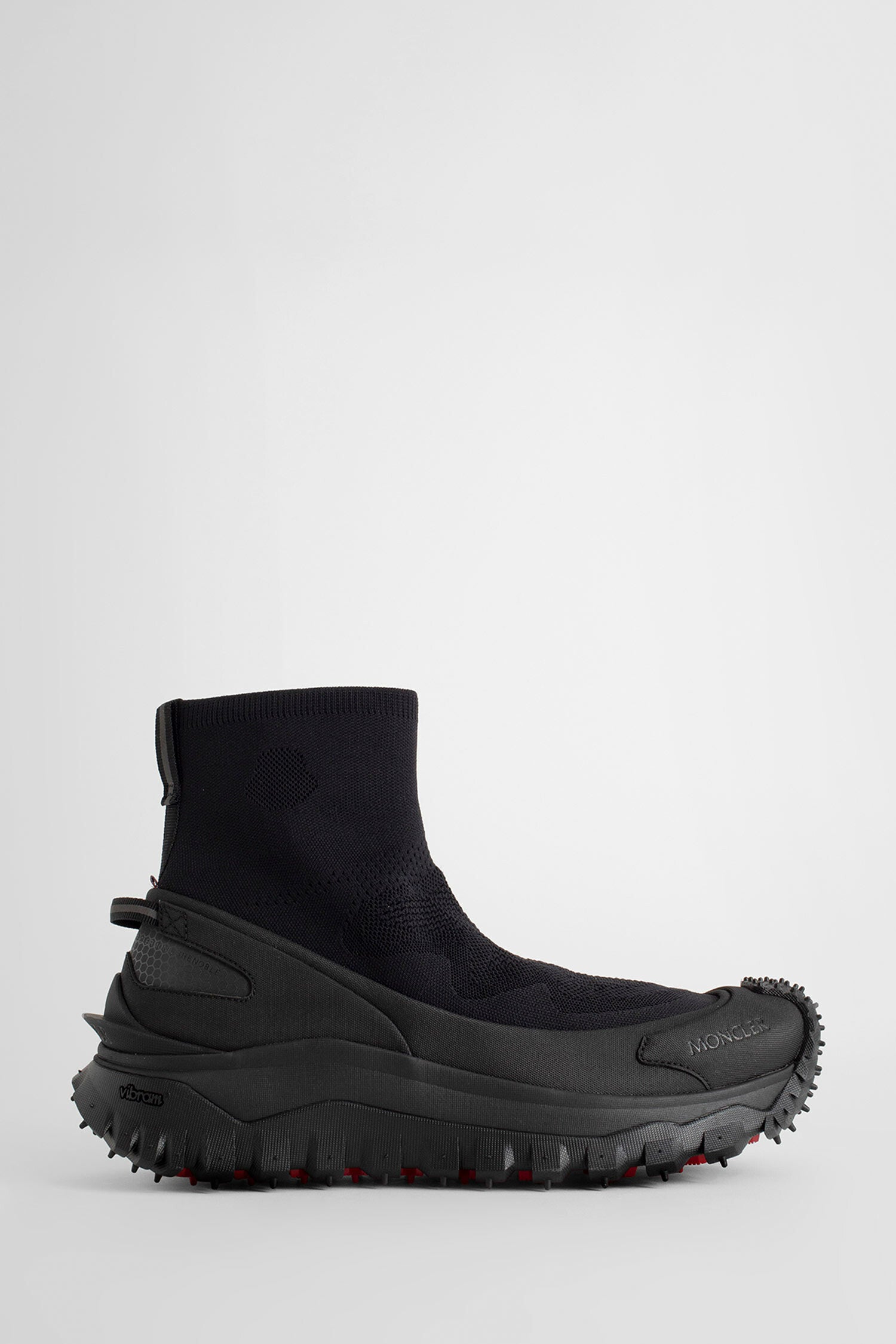 MONCLER MAN BLACK SNEAKERS