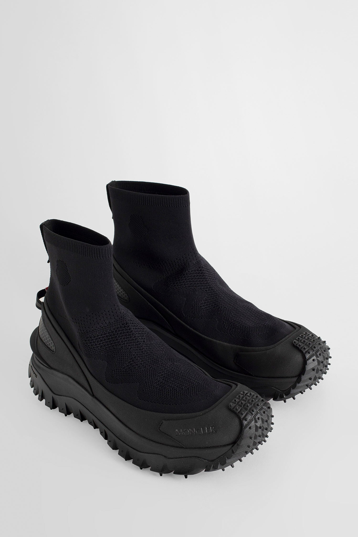 MONCLER MAN BLACK SNEAKERS