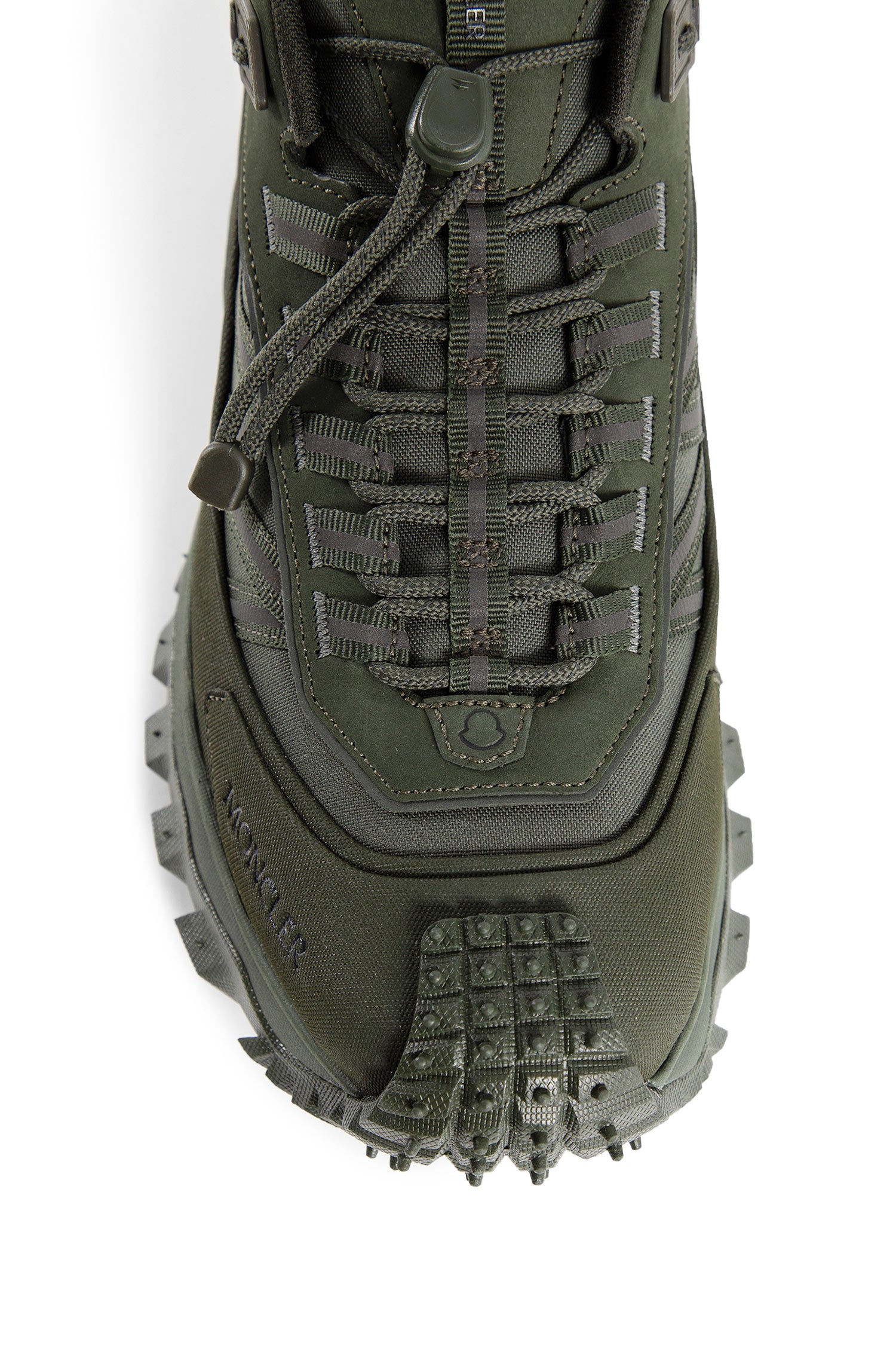 MONCLER MAN GREEN SNEAKERS