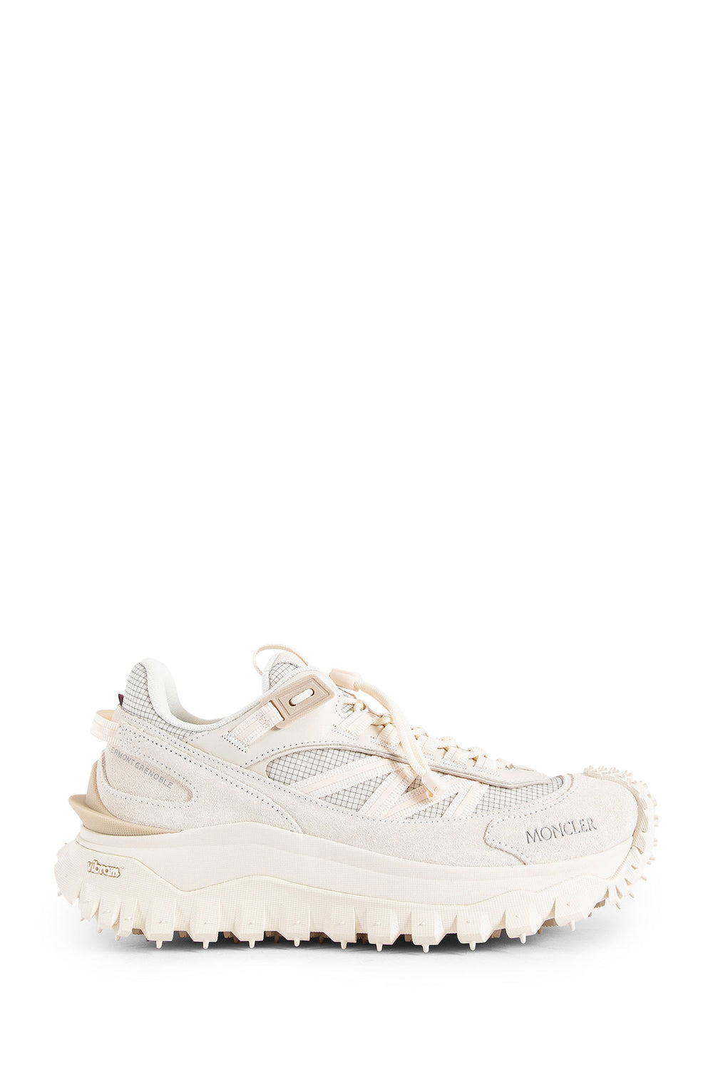 MONCLER WOMAN OFF-WHITE SNEAKERS