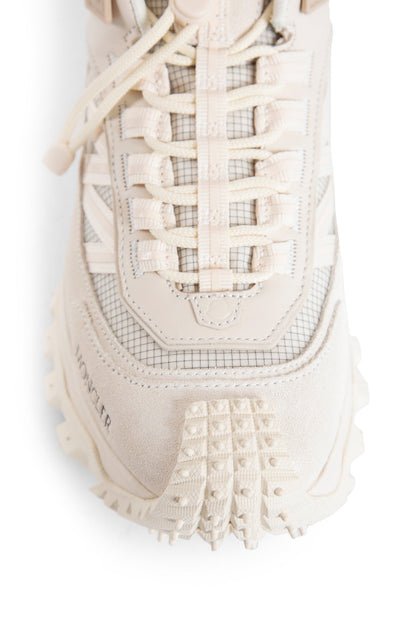 MONCLER WOMAN OFF-WHITE SNEAKERS