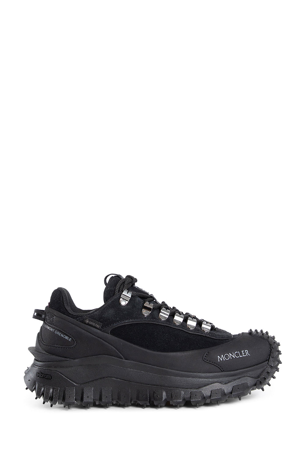 MONCLER WOMAN BLACK SNEAKERS