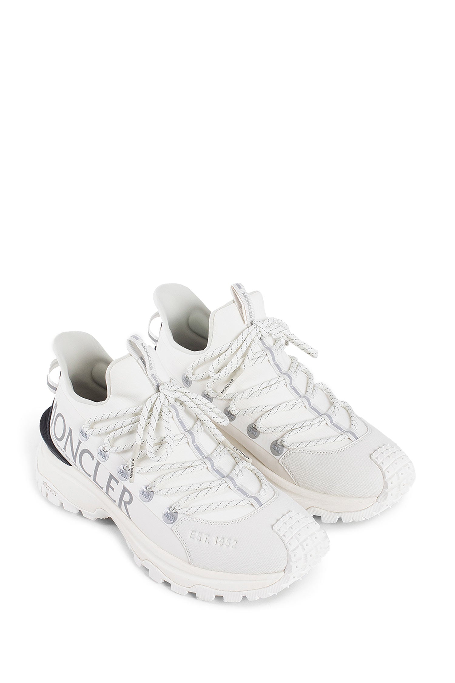 MONCLER WOMAN WHITE SNEAKERS