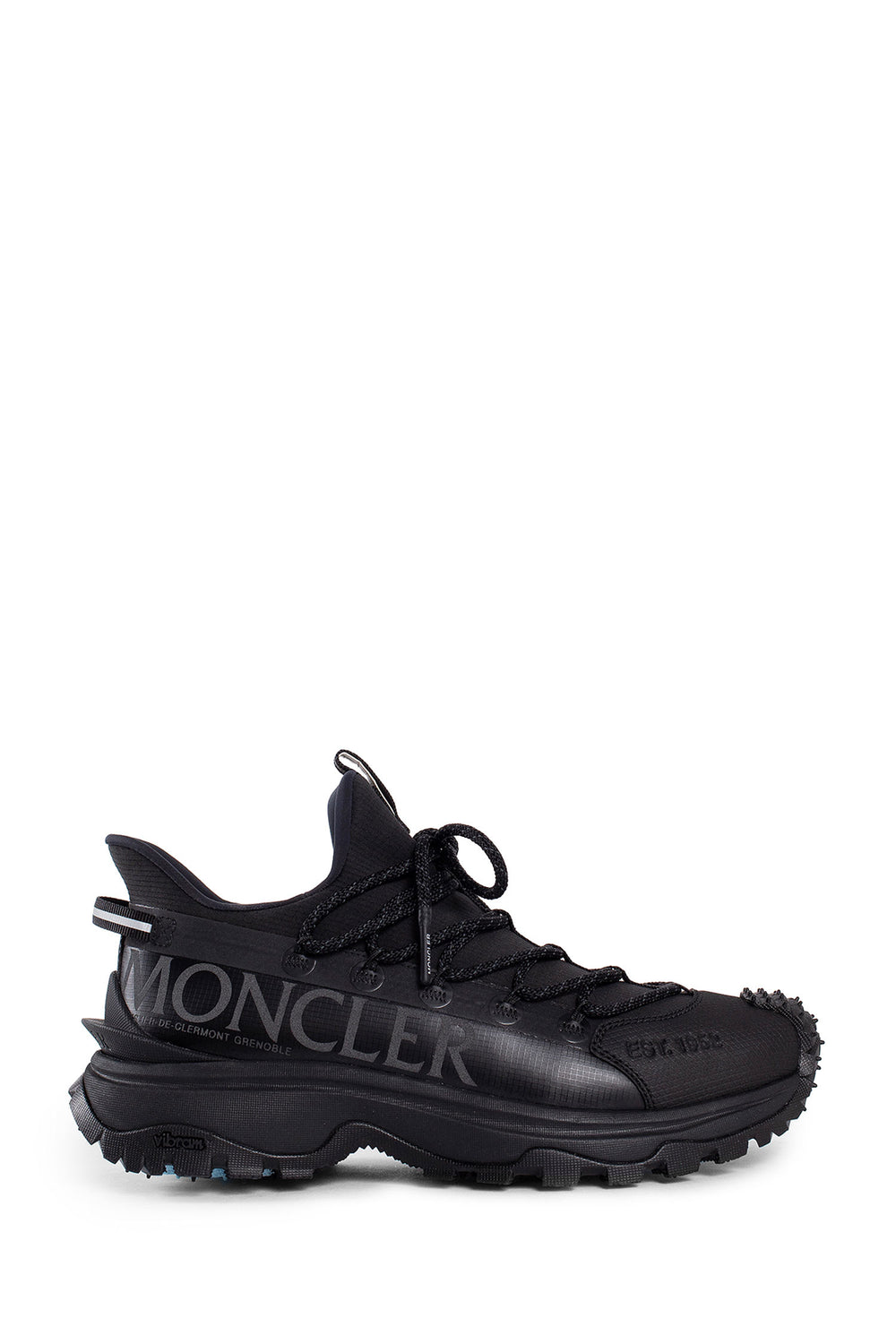 MONCLER WOMAN BLACK SNEAKERS