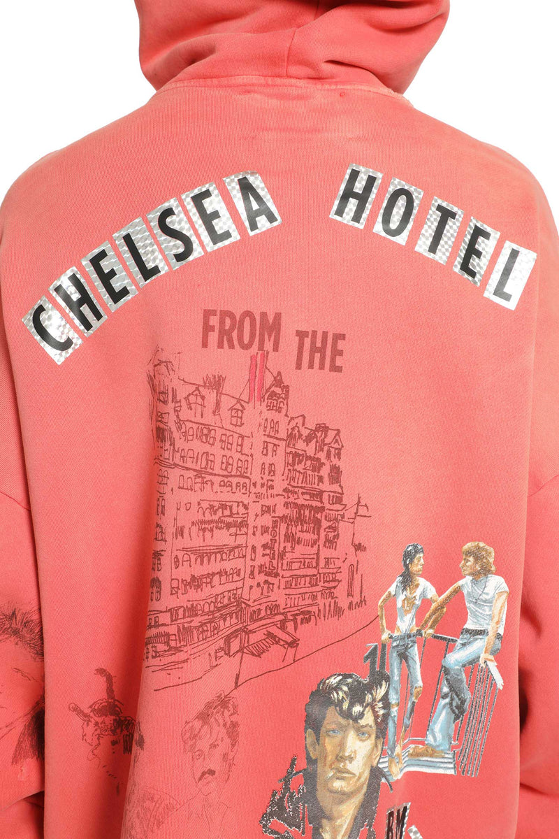 PALY HOLLYWOOD Bella McGoldrick x Chelseay Hotel Hoodie man