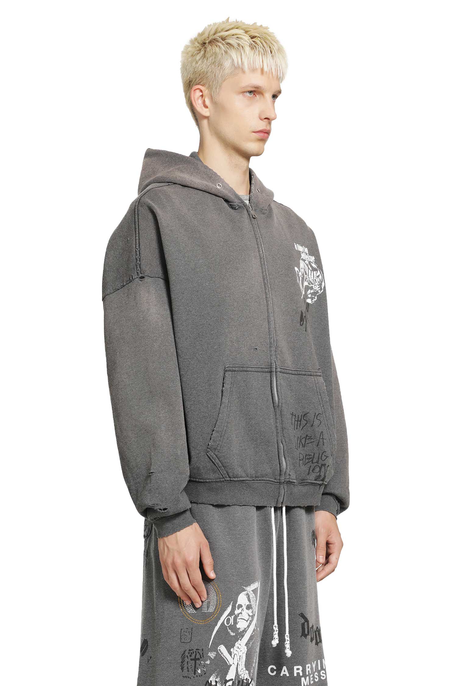 Carrying the Message Zip-Up Hoodie
