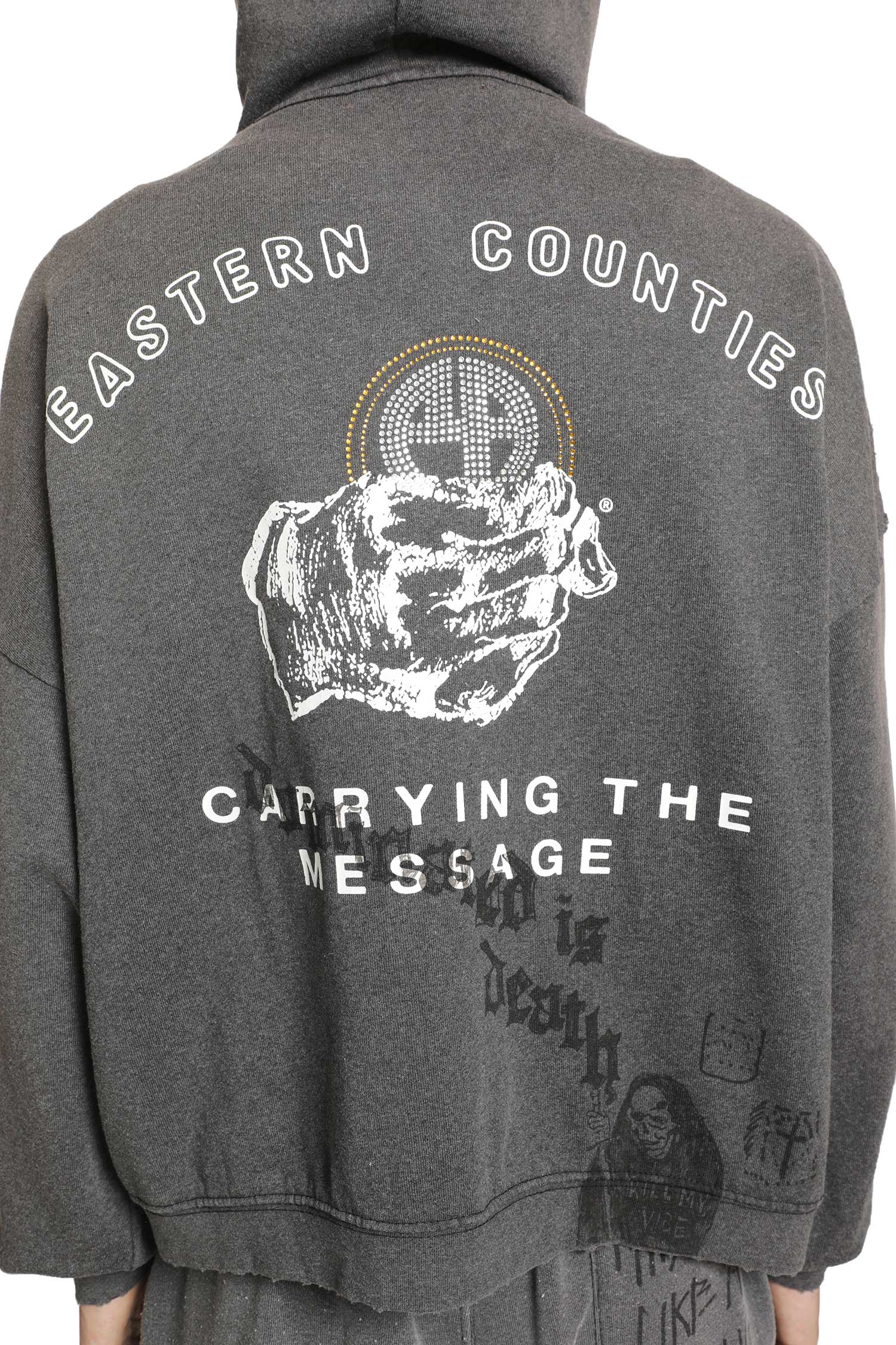 PALY HOLLYWOOD Carrying the Message Zip-Up Hoodie man