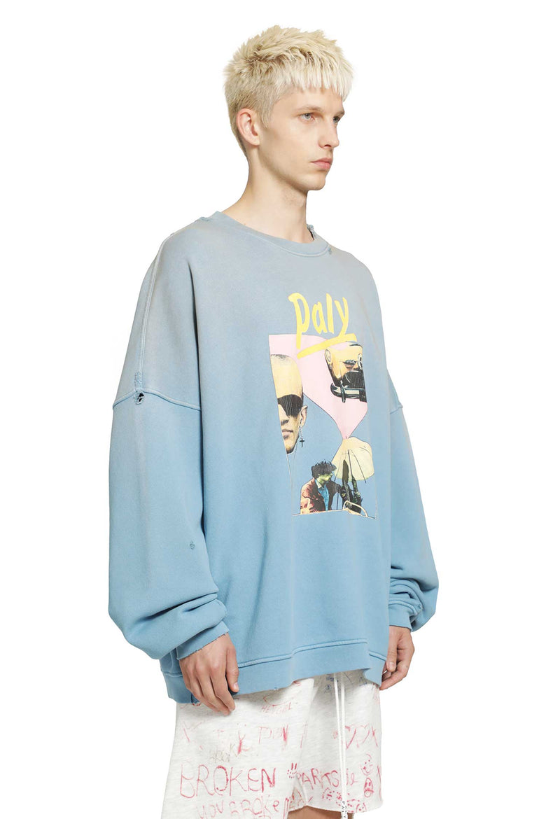 
              PALY HOLLYWOOD Still Life Crewneck Sweater man
            