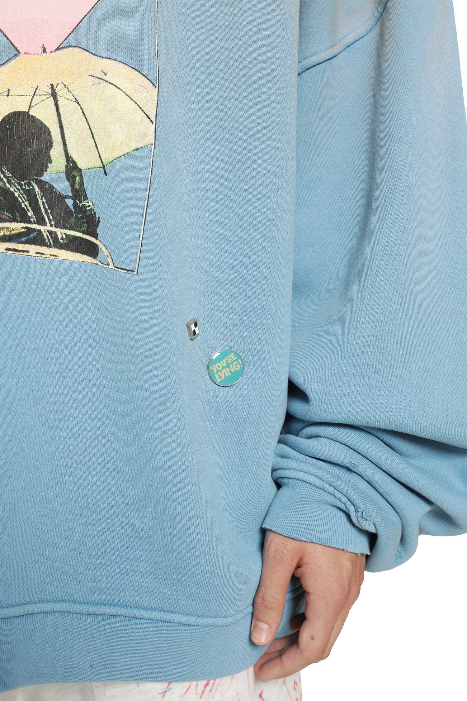 PALY HOLLYWOOD Still Life Crewneck Sweater man