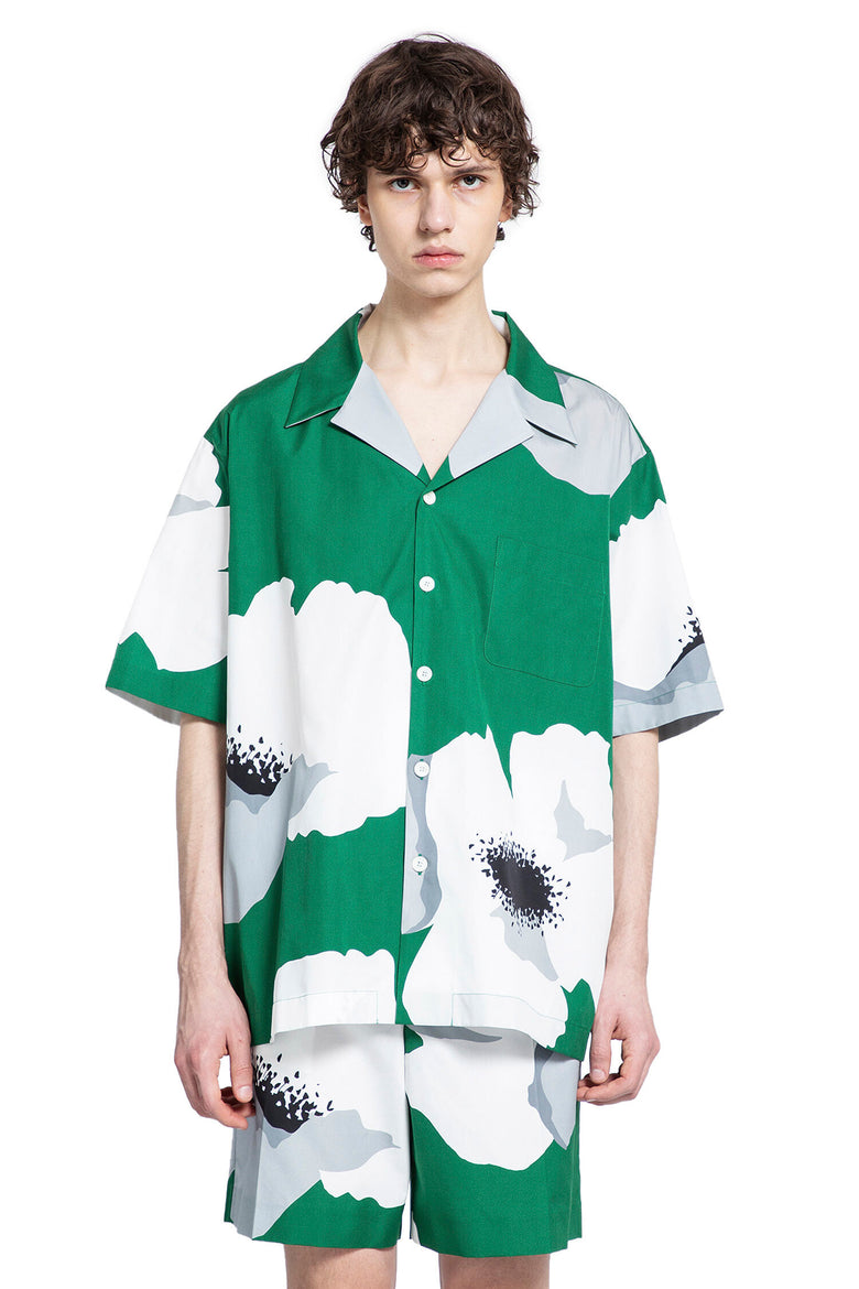 VALENTINO MAN GREEN SHIRTS