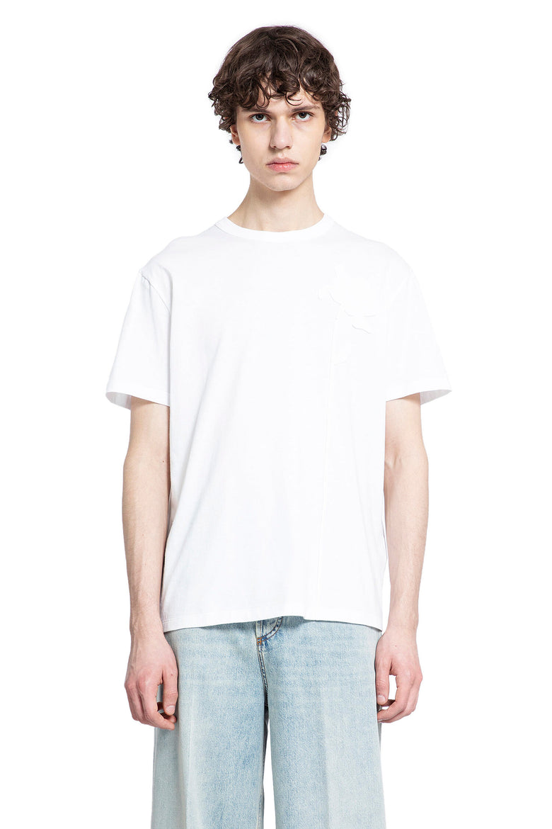 VALENTINO MAN WHITE T-SHIRTS & TANK TOPS