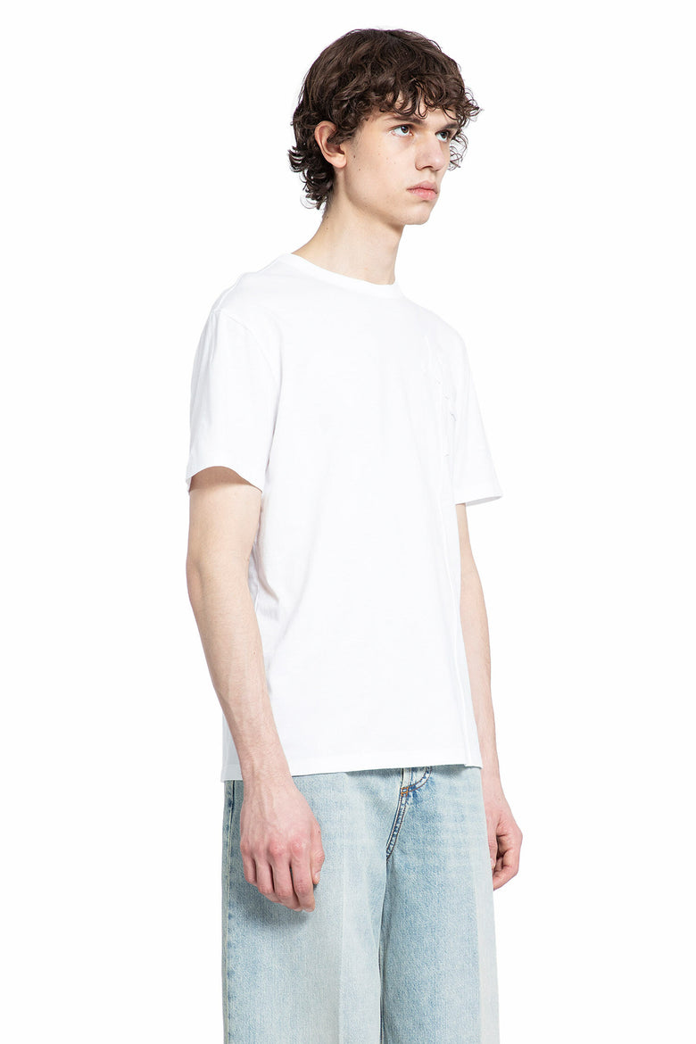 VALENTINO MAN WHITE T-SHIRTS & TANK TOPS