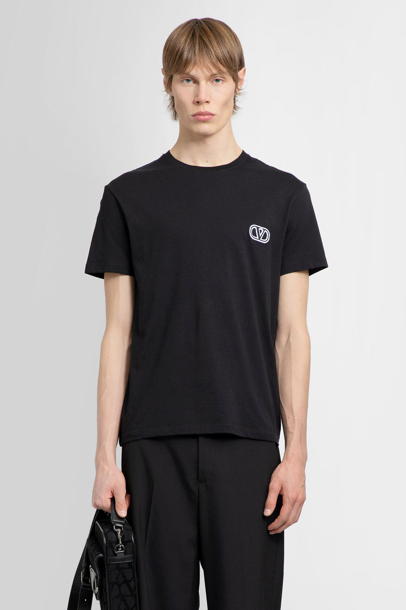 VALENTINO MAN BLACK T-SHIRTS - VALENTINO - T-SHIRTS | Antonioli